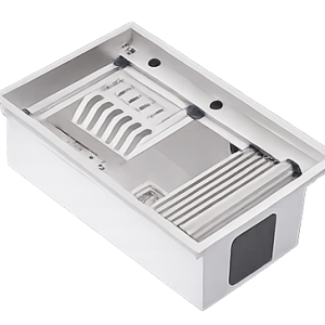 سینک باکسی توکار مریس مدل MCS74 | ابعاد 74×50 سانتی‌متر