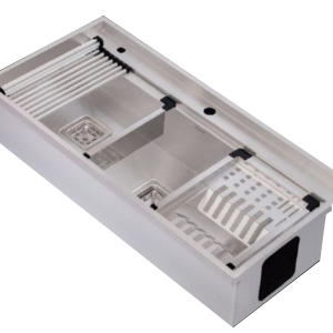 سینک باکسی توکار مریس مدل MCS90 | ابعاد 90×50 سانتی‌متر